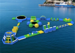 hot selling water sports large inflatable floating sea inflatable water park for resort lake ocean