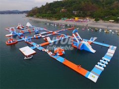 Big Inflatable Pool Lake Sea Floating Water Park Design Build