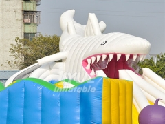 Adults Summer Play Inflatable Amusement Water Park For Kids