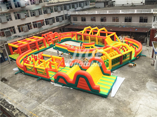 Kids Obstacle Course Equipment Inflatable Sport Ga...