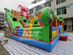 Custom Inflatable Slide Castle Playground With Factory Price