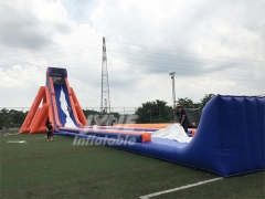 20m Height Crazy Giant Slide Commercial Inflatable Water Slide For Adults