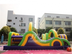 PVC Tarpaulin Inflatable Obstacle Course Assault Course