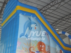 Inflatable Octopus Dry Slide