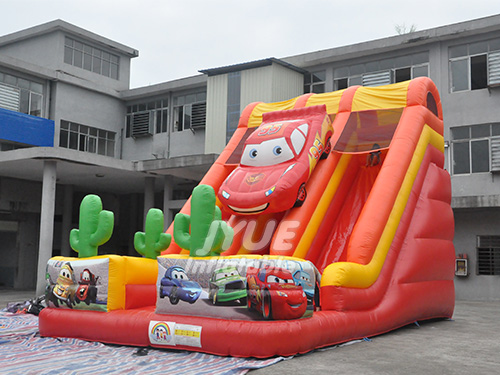 Inflatable Slide Kids Inflatable Crazy Car Slide