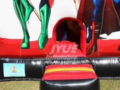 Kids Inflatable Bounce House Jumper, Cheap Justics League Inflatable Bouncers for Sale