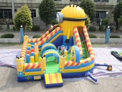 Minions Playground Giant Inflatable Bouncer Castle House With Slide