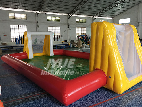 Inflatable Soap Soccer Field For Adults And Children, Inflatable Soccer Field