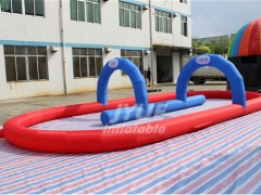 Inflatable Running Track,Inflatable Runway For Zorb Balls Bubble Bumper Car Games