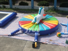 Colorful Unicorn Inflatable Air Mat