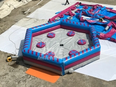 Cheap Price Wipeout Obstacle Course For Sale/ Giant Wipe Out Game Inflatable For Commercial