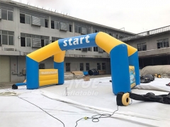 Custom Shape And Logo Inflatable Start Arch For Event Entrance Race Arch