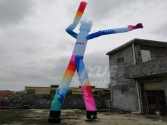 Customized Inflatable Sky Air Dancer Dancing Man With Blower For Advertising