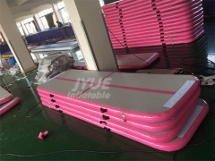 Customized Tumble Track Inflatable Air Mat For Gymnastics Blue Air Track Inflatable Air Tumble For Sale