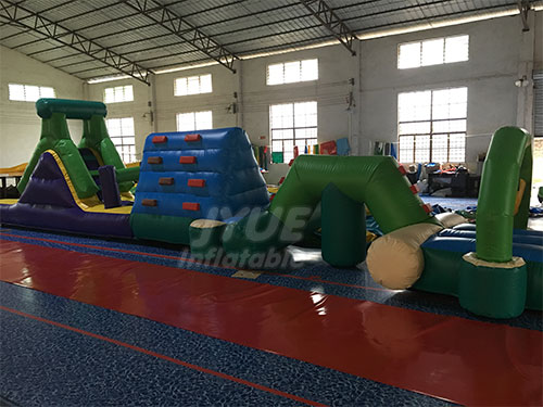 Blow Up Equipment Inflatable Water Obstacle Course For Sale