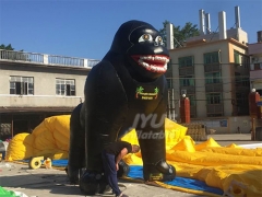 Customized Chimpanzee Inflatable Cartoon, Large Gorilla Inflatable Model For Advertising