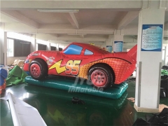 PVC Tarpaulin Customized Advertising Inflatable Car Cartoon For Events