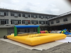 Outdoor Beach Sport Inflatable Water Volleyball Court For Adult