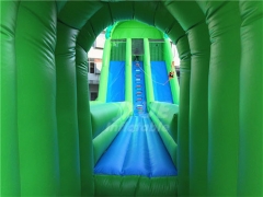 Commercial Outdoor Zip Line Inflatable Slide For Adults