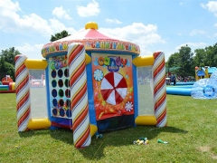 4 In A Row Outdoor Inflatable Carnival Games For Adults