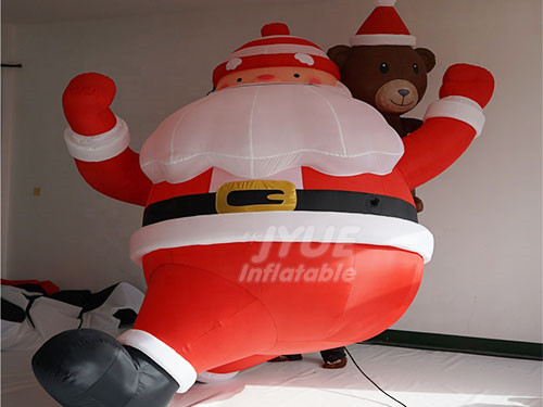 Customized Christmas Decoration Giant Inflatable Santa Claus