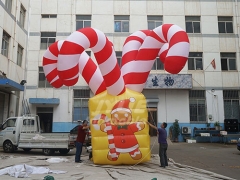 Inflatable Candy Nightclub Decoration Inflatable Candy Box For Christmas Decorations