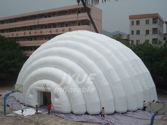 White Giant Inflatable Seashell Tent