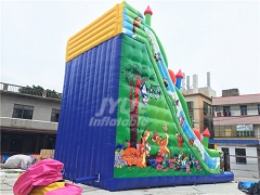 Giant Colorful Children's Toys Inflatable Slide For Outdoor Activities