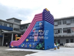 Commerical Big Inflatable Spongebob Slide For Sale