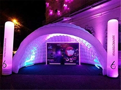 Colorful Led Light Large Outdoor Inflatable Wedding Party Tent Golf Marquee Inflatable Tent