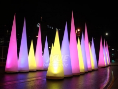 Promotion Tube LED Wedding Decoration Inflatable Pillars Column