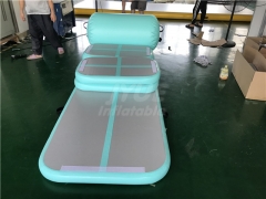 5PCS Mint Green Airtrack Home Gymnastics Training Tumbling Mat Whole Set With Free Pump