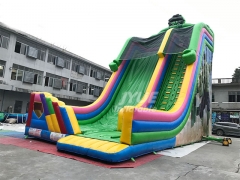 Colorful Inflatable Dry Slide Bouncy House Commercial Grade Kids Inflatable Slide