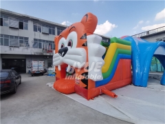 High Quality Customized Wholesale Price tiger portable bounce house