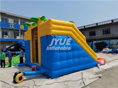 Commercial Kids Jumping jungle kids flatable water slide