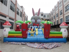 OEM custom design rabbit indoor inflatable playground