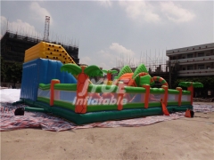 high quality fun city Titanic inflatable playground for sale