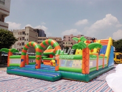 high quality fun city Titanic inflatable playground for sale