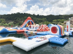 hot selling 0.9mm thicken PVC inflatable water parks aqua park