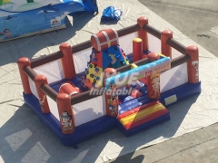 kids playground inflatable fun city castle for sale