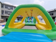 Adults open water challenge activity inflatable aqua park indoor