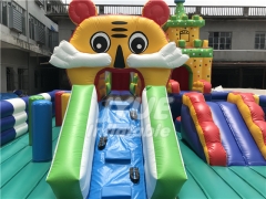 Hot Sale Outdoor Kids Amusement Park Inflatable Playground Or Inflatable Fun City For Sale