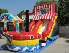 pirate ship bounce house Jyue-BC-064