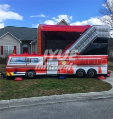 firetruck bounce house Jyue-IC-076