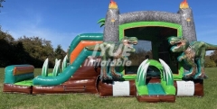 dinosaur bouncy castle with slide Jyue-IC-065