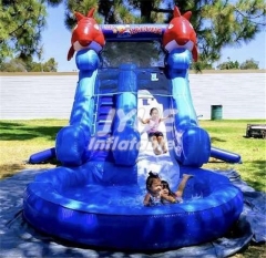 big kahuna inflatable water slide Jyue-IWS-049