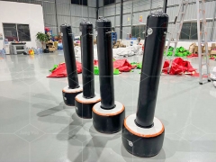 Inflatable Ninja Obstacle Course Challenge Parkour Air Track Ninja Block Games for Trampoline Park