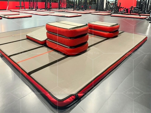 Indoor Outdoor Trampoline Park Parkour Gym Training Equipment Airtrack Obstacle Set For Sale