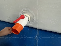 Oem Folding Outdoor Inflatable Swim Pool Drop Stitch Pvc Swimming Pool Inflatable Large Swimming Pool for Kids and Adults