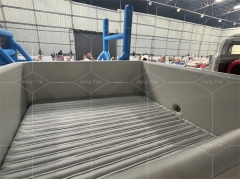 Oem Folding Outdoor Inflatable Swim Pool Drop Stitch Pvc Swimming Pool Inflatable Large Swimming Pool for Kids and Adults